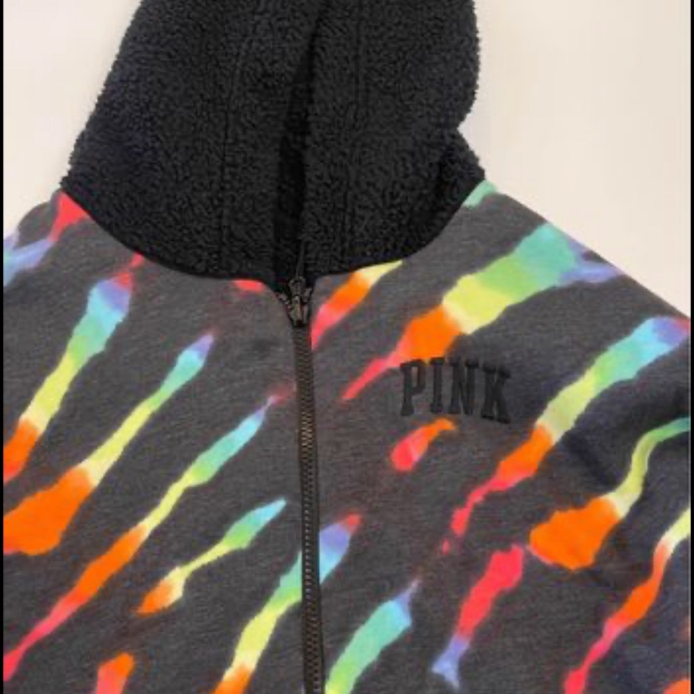 Victoria’s Secret Pink fleece hoodie.